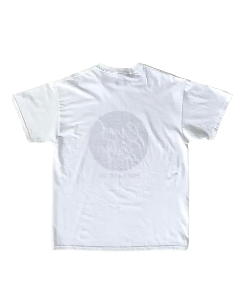 White Logo Tee