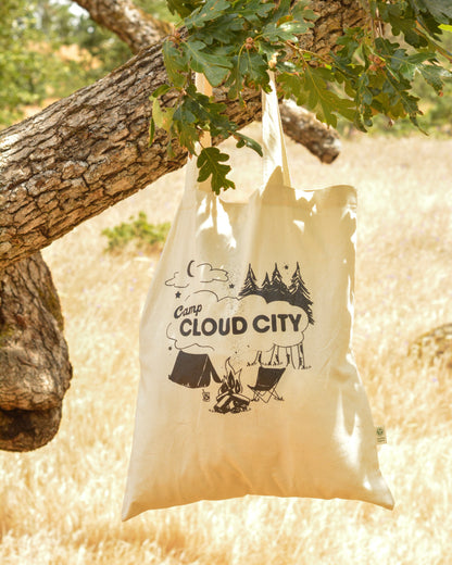 Camp Cloud City Tote Bag